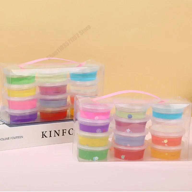 Transparent crystal mud foam gel crystal mud set, slime internet famous children's plastic toy
Transparent crystal mud foam gel crystal mud set, slime internet famous children's plastic toy