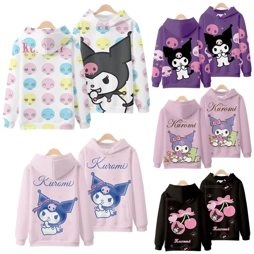 Kuromi Fashion Hooded Sweatshirt Cosplay Animation Peripheral Casual Loose Hoodie Best Birthday Gift
Kuromi Fashion Hooded Sweatshirt Cosplay Animation Peripheral Casual Loose Hoodie Best Birthday Gift