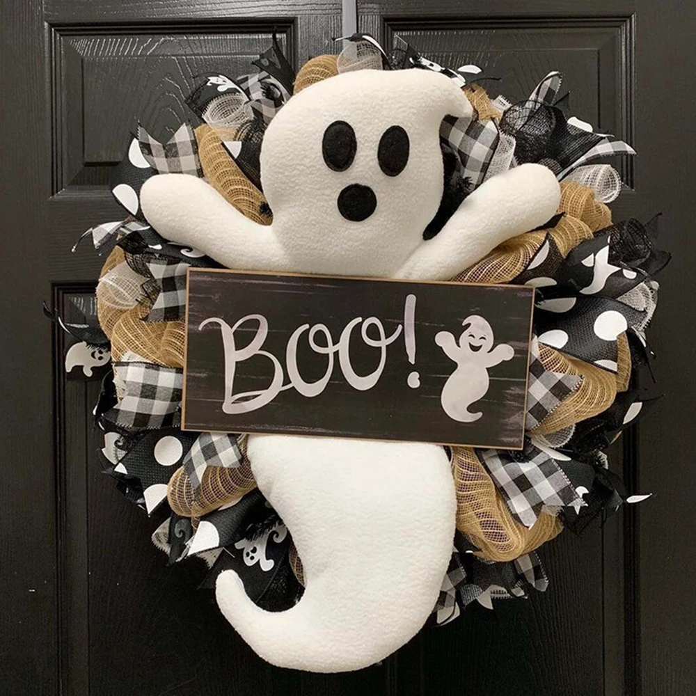 Halloween Ghost Doll Garland Horror Party Spooky Sign Decoration For Halloween Outdoor Door Hanging Props Home Yard Ornament
Halloween Ghost Doll Garland Horror Party Spooky Sign Decoration For Halloween Outdoor Door Hanging Props Home Yard Ornament
