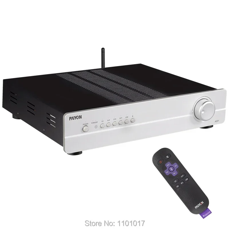 PAIYON A201 Hi-Fi Integrated Amplifier HIFI EXQUIS Bluetooth 5.0 Coaxial Optical Input Amp With Remote Control
PAIYON A201 Hi-Fi Integrated Amplifier HIFI EXQUIS Bluetooth 5.0 Coaxial Optical Input Amp With Remote Control