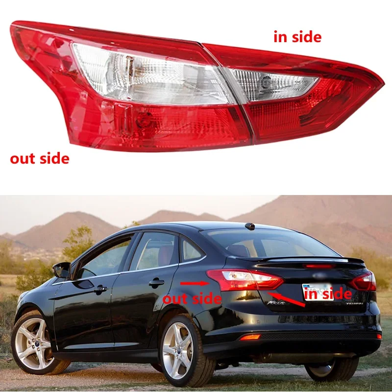 high-quality Outer Tail Lamp for 2012-2014 Ford Focus Car Rear Bumper Tail Light Brake Stop Reverse Lamp Taillamp Assembly
high-quality Outer Tail Lamp for 2012-2014 Ford Focus Car Rear Bumper Tail Light Brake Stop Reverse Lamp Taillamp Assembly