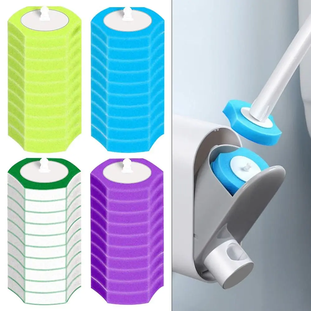 10pcs Eco-Friendly Bathroom Accessories Sponge Toilet Cleaning Clean Brushes Toilet Brush Head Disposable Replacement Head 
10pcs Eco-Friendly Bathroom Accessories Sponge Toilet Cleaning Clean Brushes Toilet Brush Head Disposable Replacement Head