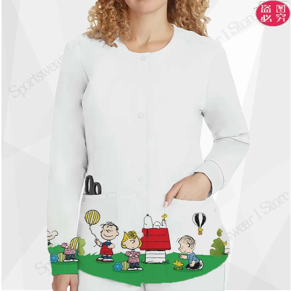 Round Neck Nurse Uniform Winter Jackets for Women 2023 Autumn Korea Spring Jacket Long Sleeve Youthful Woman Clothes Y2k Fashion
Round Neck Nurse Uniform Winter Jackets for Women 2023 Autumn Korea Spring Jacket Long Sleeve Youthful Woman Clothes Y2k Fashion