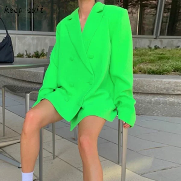Winter Women's Casual Oversized Coat New Style 2022 Autumn Double-breasted Suit Jacket Long-sleeved Jacket Women Loose Jacket
Winter Women's Casual Oversized Coat New Style 2022 Autumn Double-breasted Suit Jacket Long-sleeved Jacket Women Loose Jacket