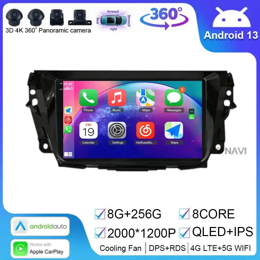 

Car multimedia Android 14 8+256G DSP RDS 4G WIFI GPS Navigation For MG GS 2015 2016 2017 Auto radio player carplay stereo no 2in