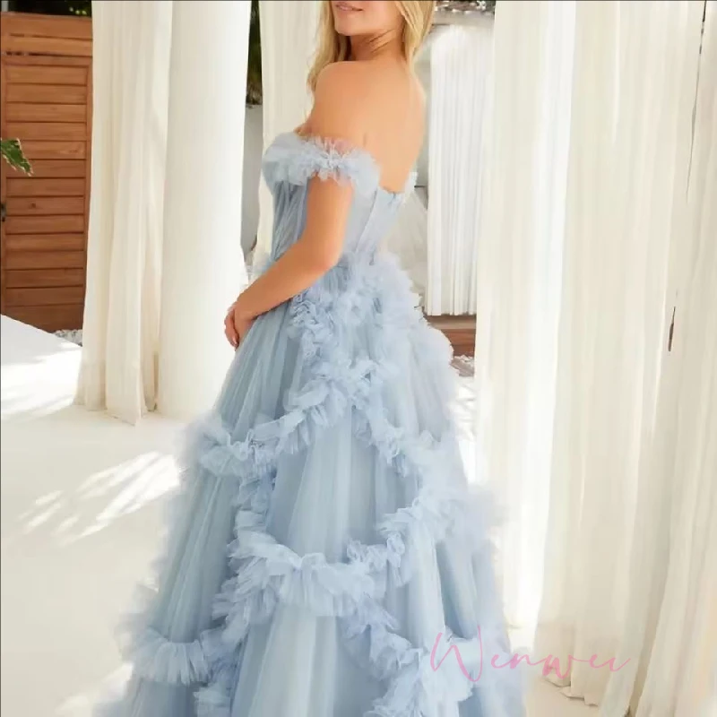 Customized Party Dresses Floor-Length Prom Dress Strapless Backless Sleeveless robes de soirée Mesh Fabric Sleeveless 2025 3 S5d69d98efc5c4edda5bc3eaf4e04f062l