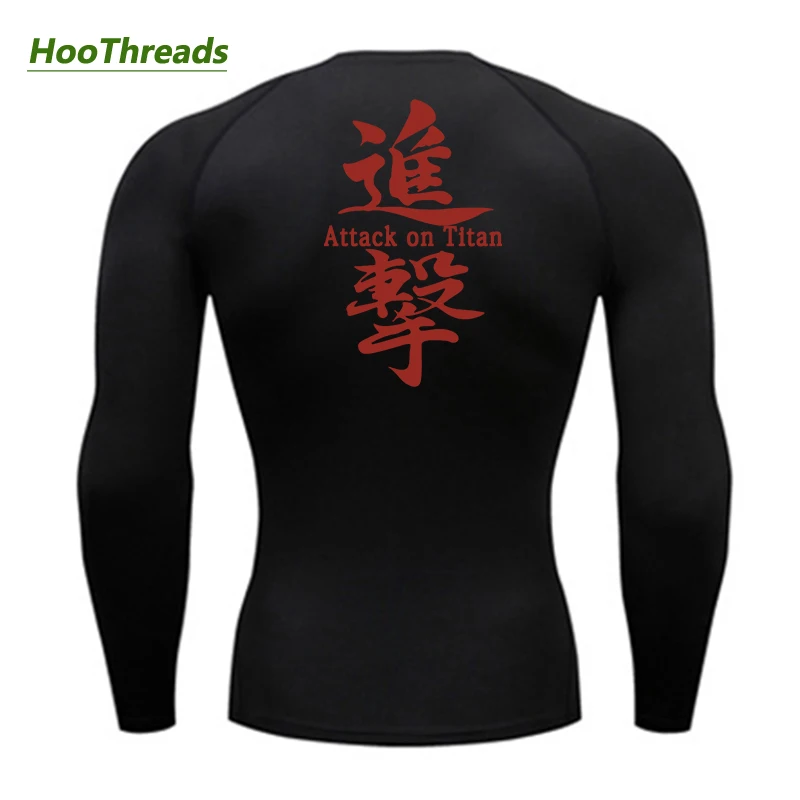 Anime Attack on Titan Print Compression Shirts for Men Gym Workout Undershirts Quick Dry Athletic Long Sleeve Tops Sportswear
Anime Attack on Titan Print Compression Shirts for Men Gym Workout Undershirts Quick Dry Athletic Long Sleeve Tops Sportswear