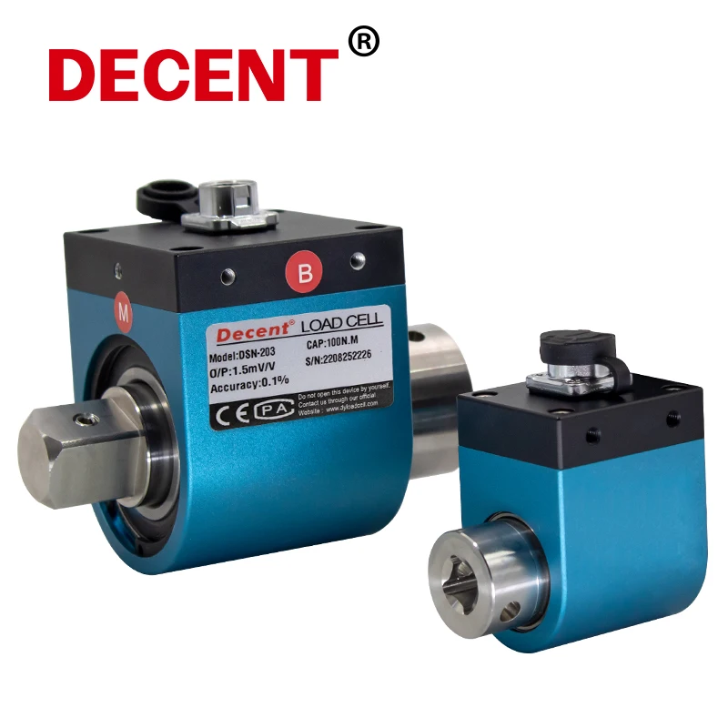 High Precision Dynamic Torque Sensor Load Cell Rotation Test Bench Motor Sensor Small Size Strain Type
High Precision Dynamic Torque Sensor Load Cell Rotation Test Bench Motor Sensor Small Size Strain Type