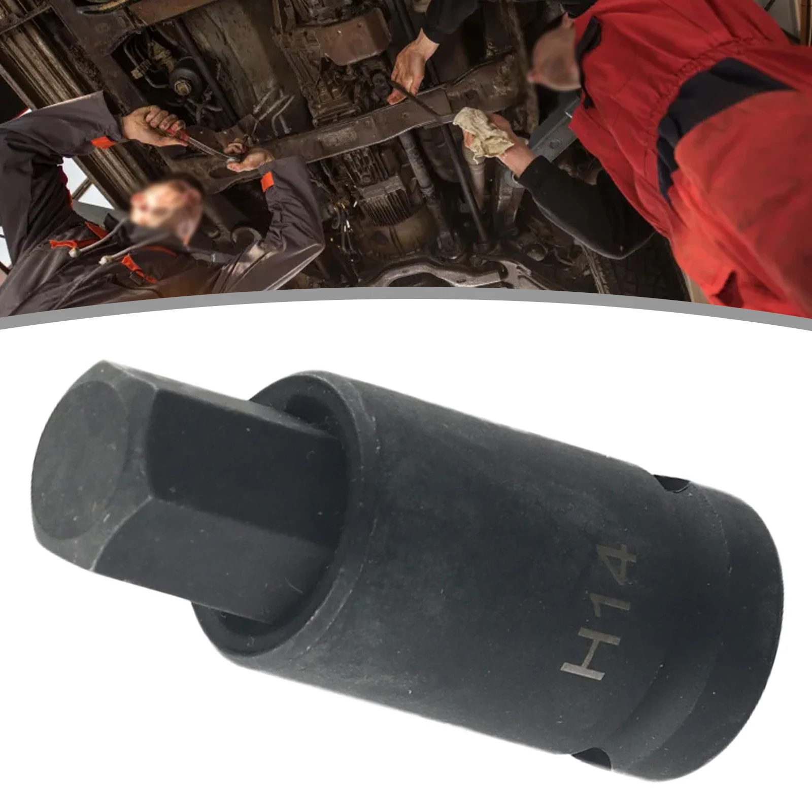 1/2 Impact Socket Wrench Adapter Hex Head Metal Socket Ratchet Wrench Adapter 55mm Tool Parts H4 /H5/H6/H8/H10/H12/H14/H17/H19
1/2 Impact Socket Wrench Adapter Hex Head Metal Socket Ratchet Wrench Adapter 55mm Tool Parts H4 /H5/H6/H8/H10/H12/H14/H17/H19