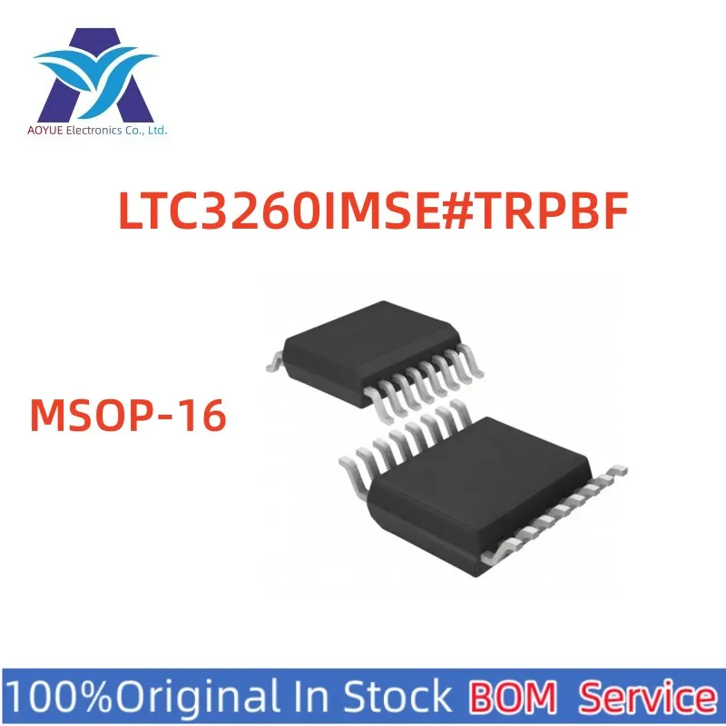 

5pcs 100%Original New IC Microcontroller LTC3260IMSE#TRPBF LTC3260IMSE IC MCU Integrated Circuit One Stop BOM Service