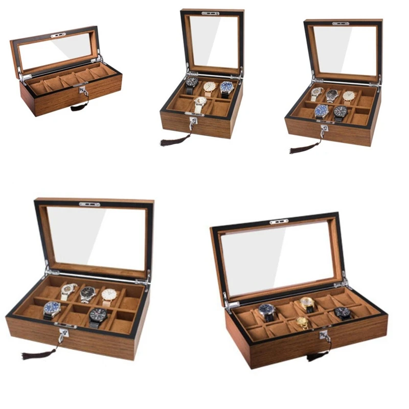 Retro Wooden Watch Display Case Jewelry Collection Storage Durable Packaging Holder Watch Organizer Box Casket
Retro Wooden Watch Display Case Jewelry Collection Storage Durable Packaging Holder Watch Organizer Box Casket