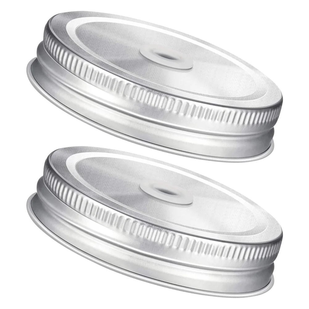 Reusable Mason Jar Straw Lids Stainless Steel Lids Canning Jar Lids with Straw Holes Seal Ring Wide Mouth Cup Seal Covers
Reusable Mason Jar Straw Lids Stainless Steel Lids Canning Jar Lids with Straw Holes Seal Ring Wide Mouth Cup Seal Covers