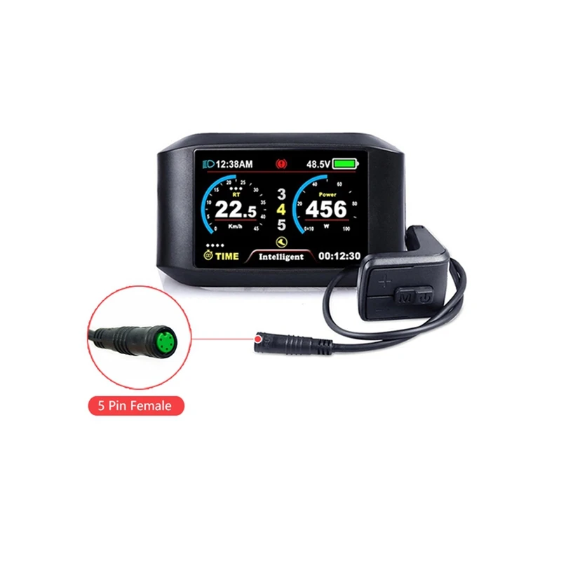 For Bafang 750C LCD Display With 5 Pin Female Plug Waterproof Connector Use For Bafang Motor Conversion Kit
For Bafang 750C LCD Display With 5 Pin Female Plug Waterproof Connector Use For Bafang Motor Conversion Kit