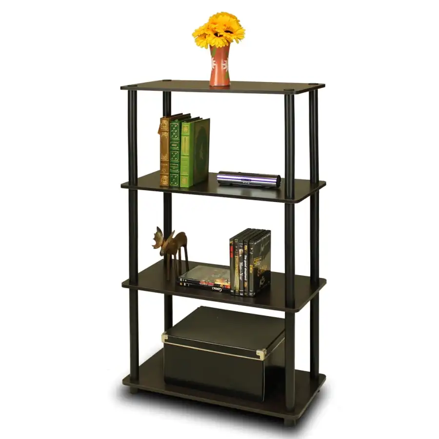 Furinno прочный 23,6 W x 11,6 D x 43,25 H 4-полочный отдельно стоящий стеллаж, эспрессо
Furinno прочный 23,6 W x 11,6 D x 43,25 H 4-полочный отдельно стоящий стеллаж, эспрессо
