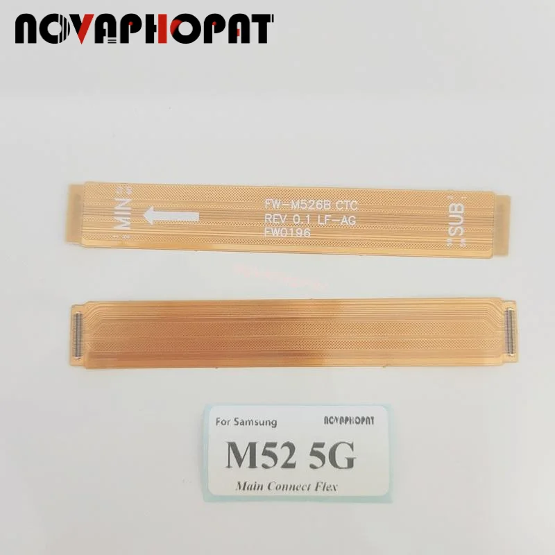 Novaphopat For Samsung M52 5G M526B Inter Board Main Flex Connector MainBoard Motherboard USB Charger Flex Cable
Novaphopat For Samsung M52 5G M526B Inter Board Main Flex Connector MainBoard Motherboard USB Charger Flex Cable