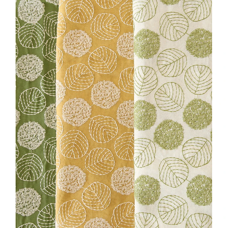 Ins Art Green Plants Cotton Linen Fabric Pastorale Style Green Leaves Embroidery Fabric For Diy Sewing Clothes Tablecloth Bags
Ins Art Green Plants Cotton Linen Fabric Pastorale Style Green Leaves Embroidery Fabric For Diy Sewing Clothes Tablecloth Bags