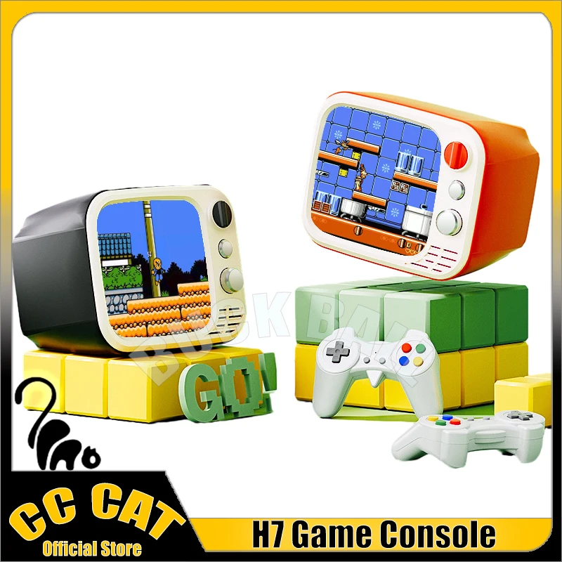 H7 Mini TV Handheld Game Console 3.5inch IPS Eye Protection Screen Retro High Endurance Nostalgic Arcade Classic Game Kid Gifts
H7 Mini TV Handheld Game Console 3.5inch IPS Eye Protection Screen Retro High Endurance Nostalgic Arcade Classic Game Kid Gifts