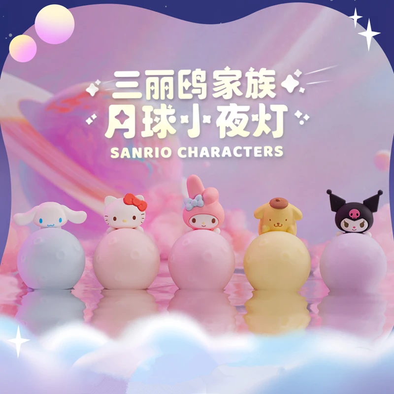 Cartoon Anime Sanrio Moon Night Light Kuromi Cinnamoroll Cute Ornaments Dream Companion Sleep Light Sanrio Anime Peripheral
Cartoon Anime Sanrio Moon Night Light Kuromi Cinnamoroll Cute Ornaments Dream Companion Sleep Light Sanrio Anime Peripheral