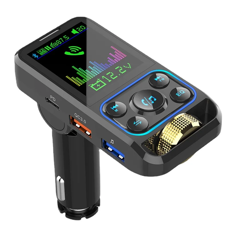 BC83 Car MP3 Player Cigarette Lighter U Disk Card Bluetooth Hands-Free Call Large Screen USB/PD Fast Charger Car Charger
BC83 Car MP3 Player Cigarette Lighter U Disk Card Bluetooth Hands-Free Call Large Screen USB/PD Fast Charger Car Charger