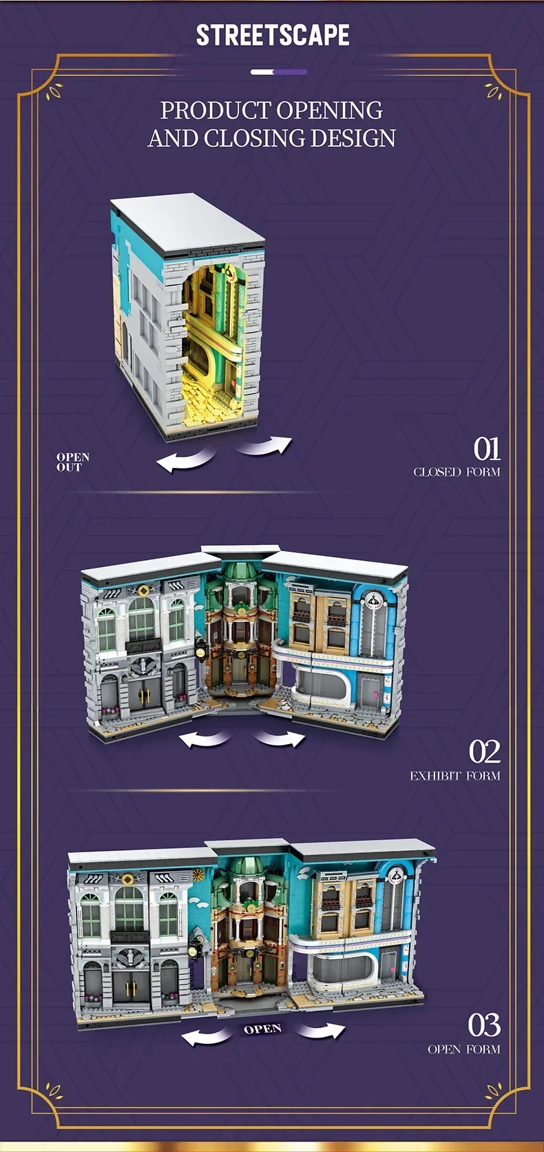 3108PCS Street View Book of Architecture Building Blocks Creative Expert City Magic World Model Bricks Toy For Children Gift MOC 3108PCS Street View Book of Architecture Building Blocks Creative Expert City Magic World Model Bricks Toy For Children Gift MOC