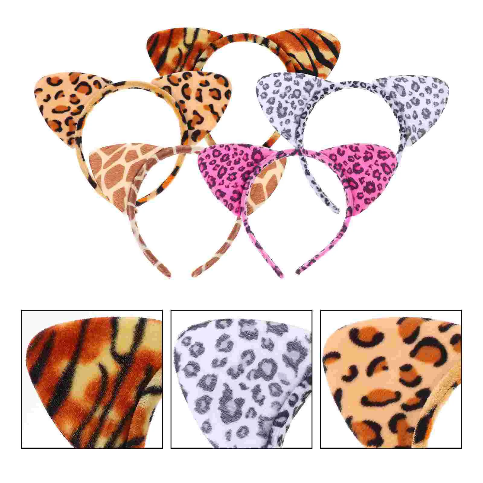 Animal Ear Headband Costume Props Hair Hoops Decor Headdress Creative Decorative Hairband Themed Party Ribbons
Animal Ear Headband Costume Props Hair Hoops Decor Headdress Creative Decorative Hairband Themed Party Ribbons
