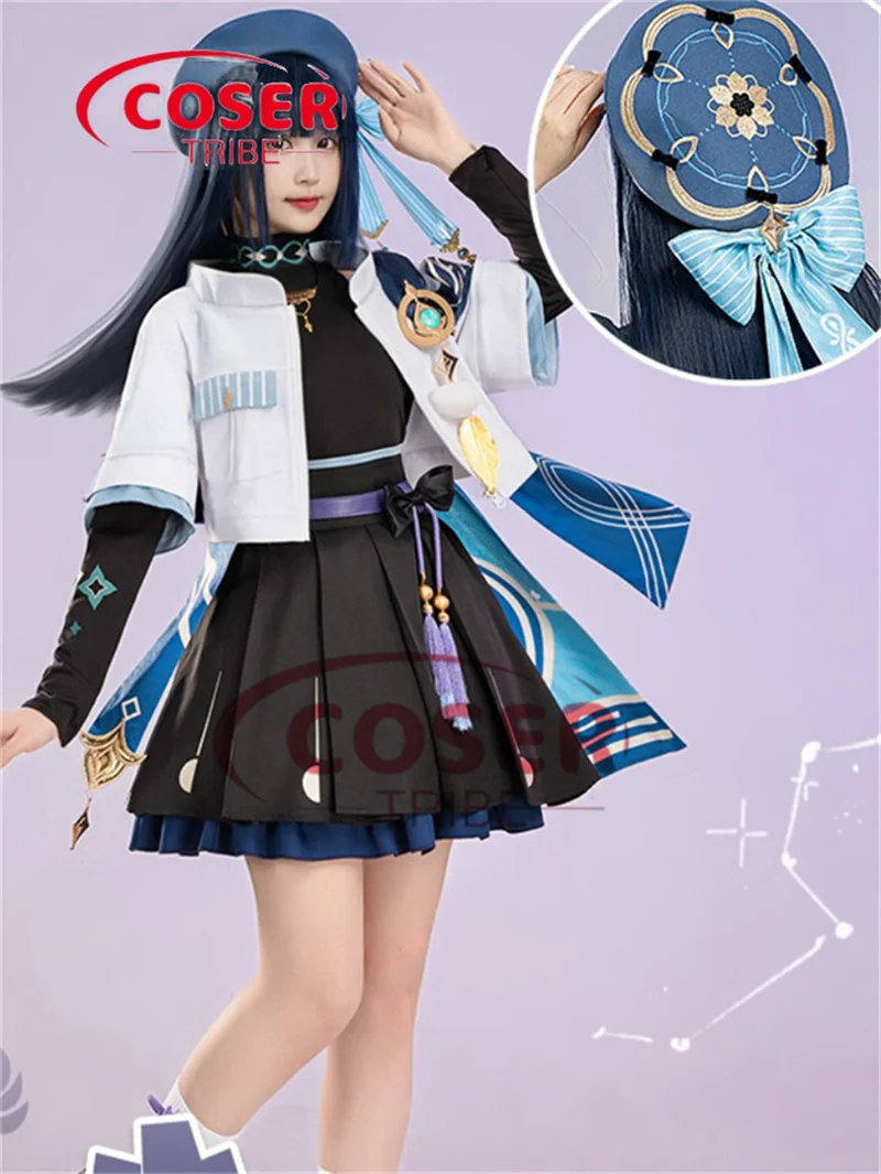 COSER TRIBE Anime Game Genshin Impact Wanderer cute Halloween Carnival Role Play Costume Complete Set
COSER TRIBE Anime Game Genshin Impact Wanderer cute Halloween Carnival Role Play Costume Complete Set