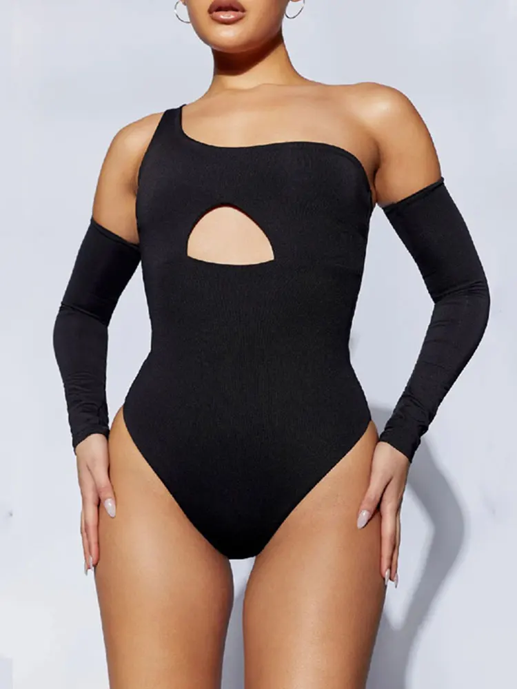 Sexy One Shoulder Hollow Out Bodysuits For Women Summer Sleeveless Backless Beach Holiday Bodysuit Female 2023 Lady Party Romper
Sexy One Shoulder Hollow Out Bodysuits For Women Summer Sleeveless Backless Beach Holiday Bodysuit Female 2023 Lady Party Romper