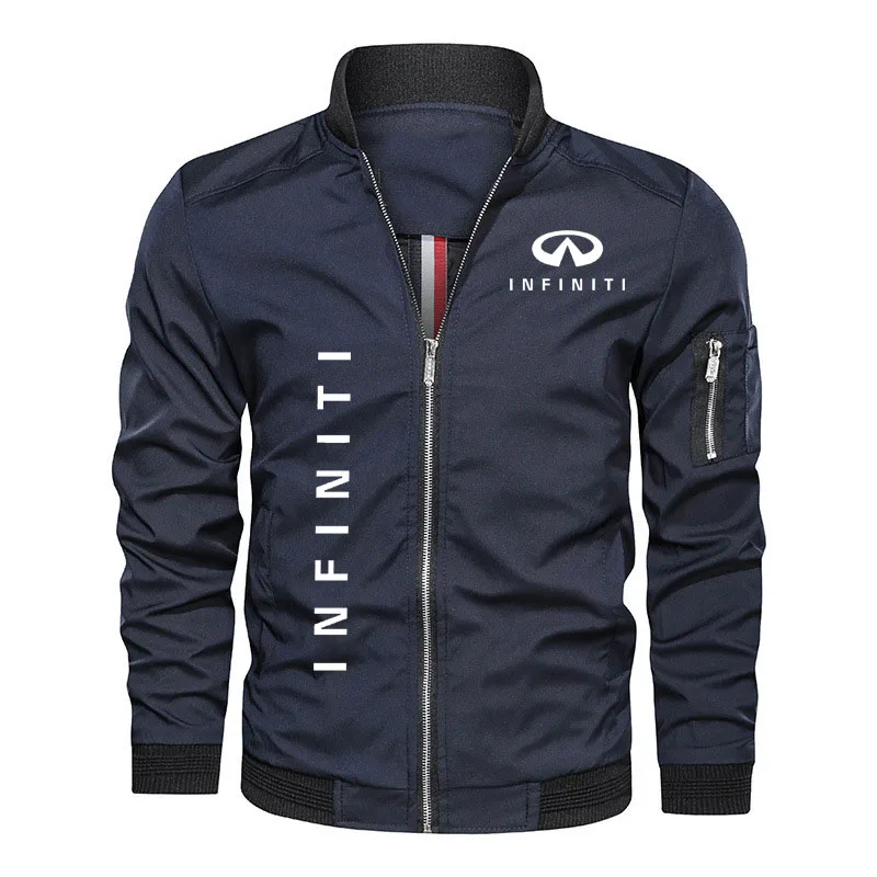 Hip hop Street Jacket for mens Infiniti car logo print Spring Autumn Military men's jacket High quality baseball jacket for men
Hip hop Street Jacket for mens Infiniti car logo print Spring Autumn Military men's jacket High quality baseball jacket for men