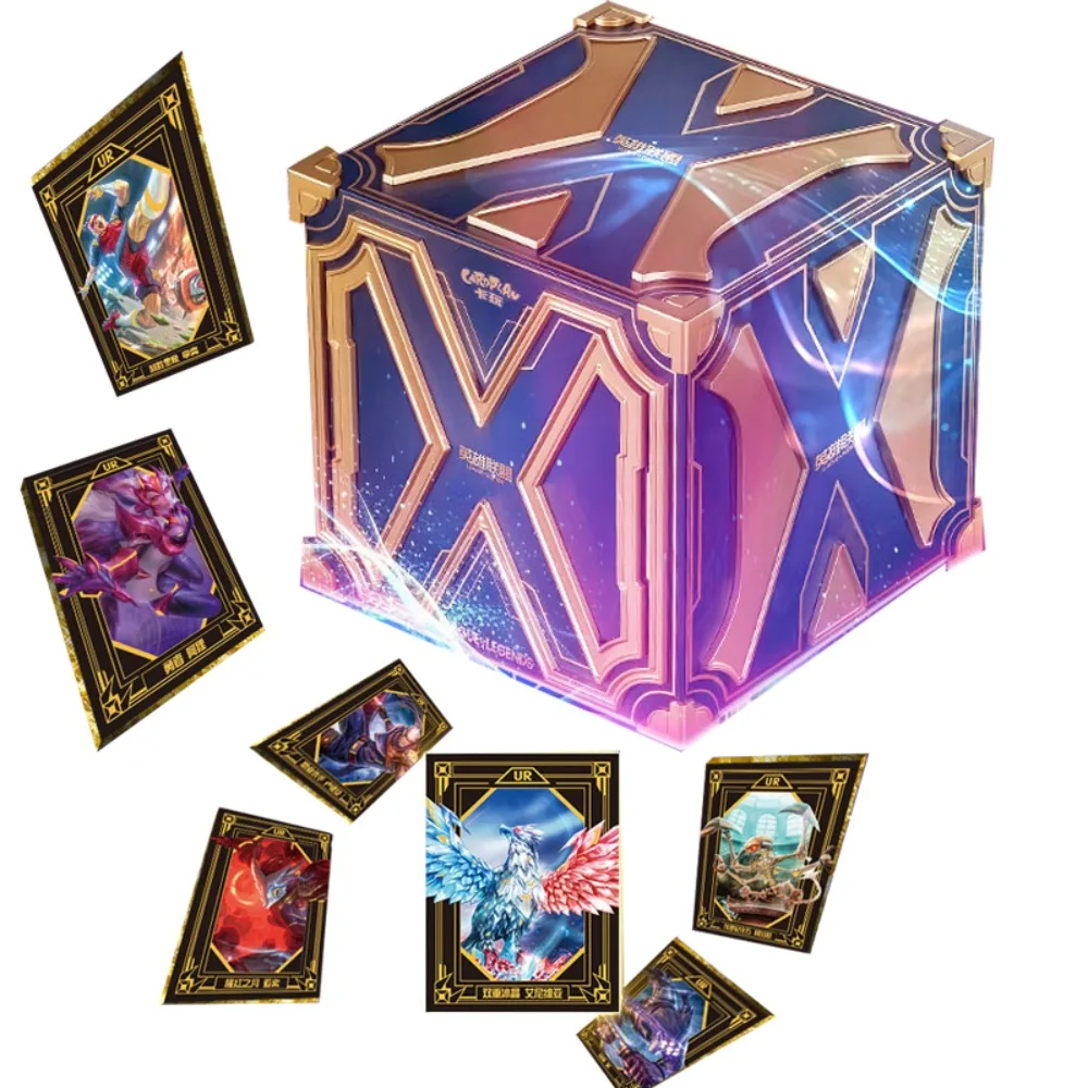 

League of Legends Collection Card For Child Team Hero Battle Briar Smolder The Spark of Zaun Zeri Limited Game Card Kids Gifts