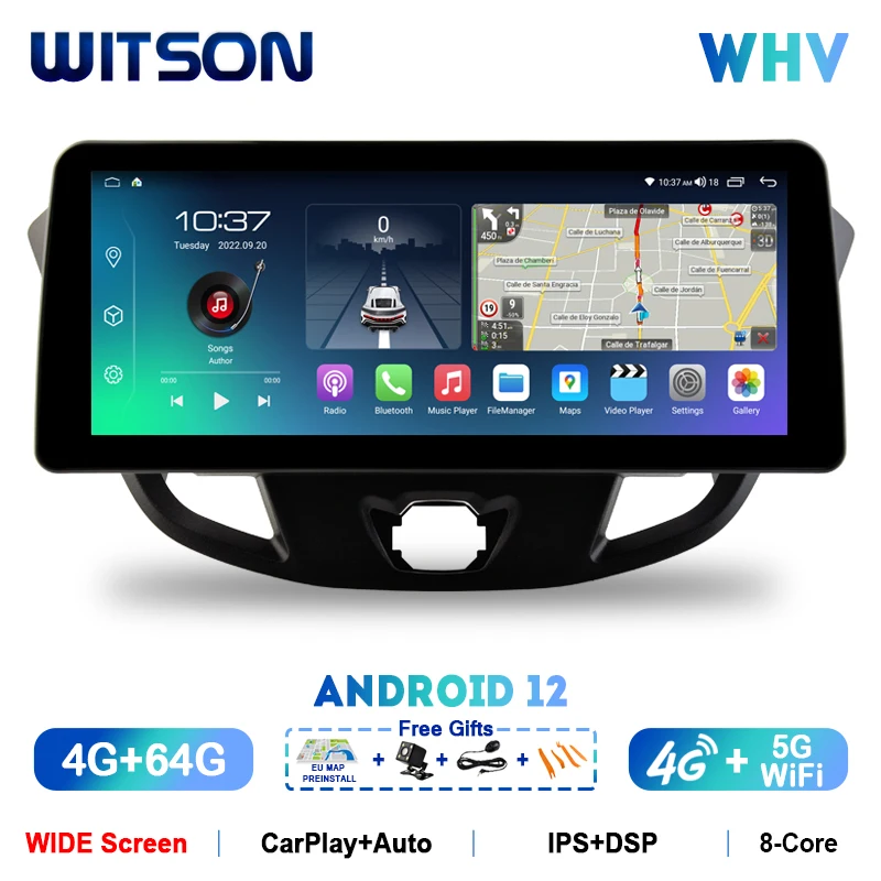 Car Radio GPS FOR FORD TRANSIT TOURNEO 2013-2021 Audio Navigation Multimedia Player 12.3 Inch Big Screen
Car Radio GPS FOR FORD TRANSIT TOURNEO 2013-2021 Audio Navigation Multimedia Player 12.3 Inch Big Screen