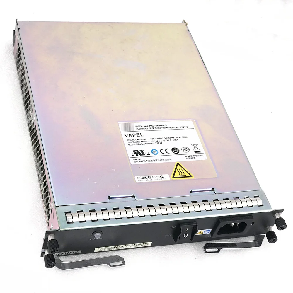 PAC-700WA-L для Huawei 700W импульсный источник питания USG6680 брандмауэр VPN шлюз
PAC-700WA-L для Huawei 700W импульсный источник питания USG6680 брандмауэр VPN шлюз