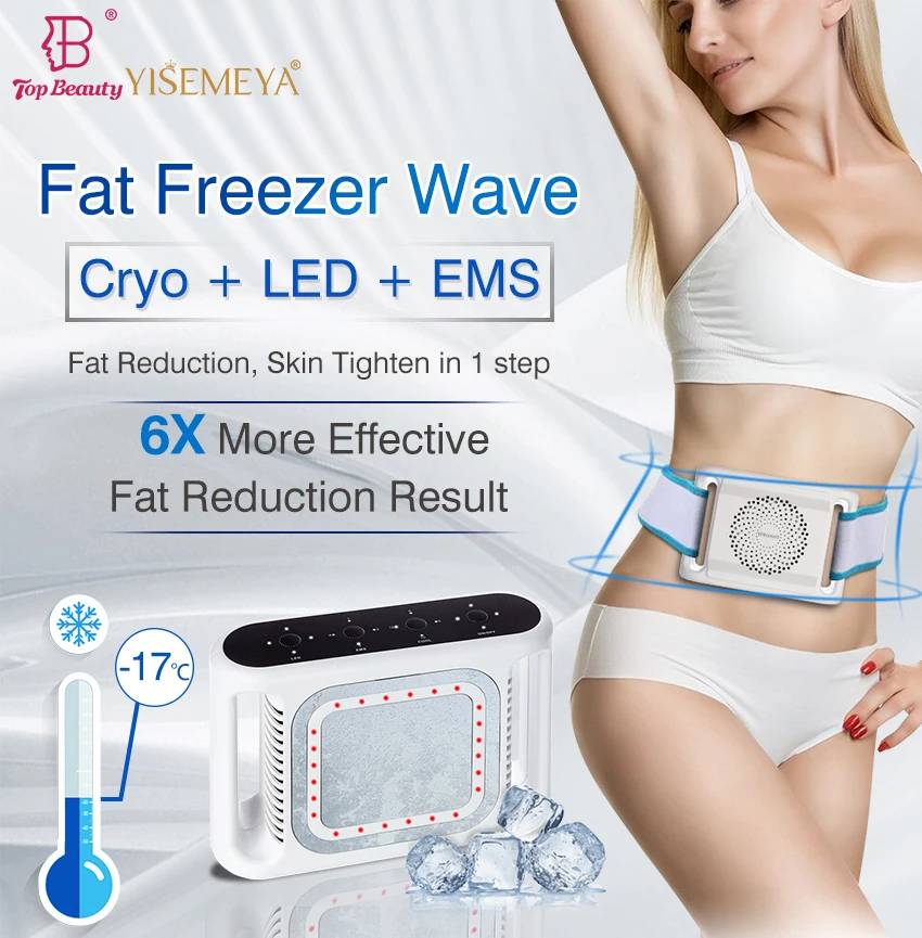T&B 3 In 1 EMS LED Cryotherapy Anti Cellulite Massager Abdominal Lipo Freezing Machine Fat Body Slimming Painless Fat Reducer
T&B 3 In 1 EMS LED Cryotherapy Anti Cellulite Massager Abdominal Lipo Freezing Machine Fat Body Slimming Painless Fat Reducer