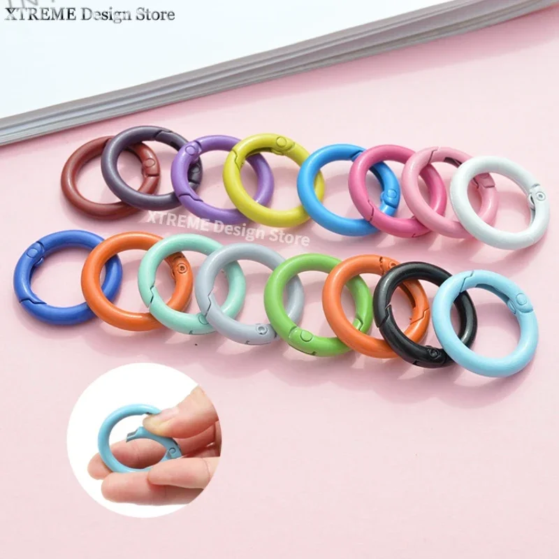 1Pcs Metal O Ring Spring Clasp Openable Round Carabiner Keychain Clips Hook Dog Chain DIY Jewelry Buckle Connector
1Pcs Metal O Ring Spring Clasp Openable Round Carabiner Keychain Clips Hook Dog Chain DIY Jewelry Buckle Connector