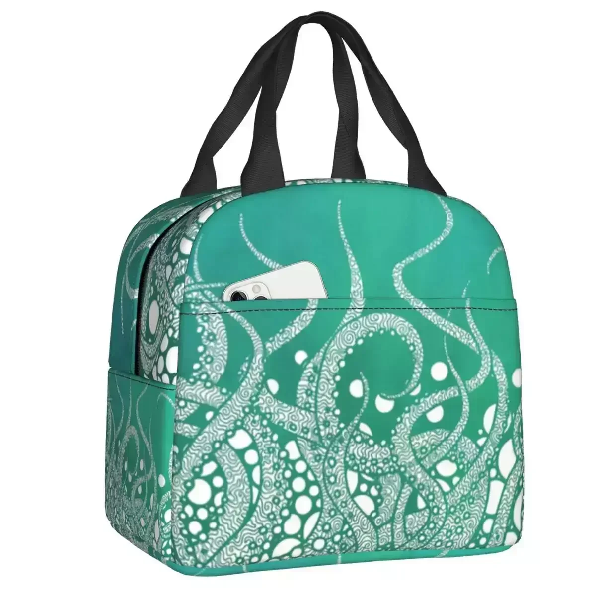 Turquoise Octopus Cthulhu Tentacles Thermal Insulated Lunch Bags Sea Monster Kraken Portable Lunch Tote Multifunction Food Box
Turquoise Octopus Cthulhu Tentacles Thermal Insulated Lunch Bags Sea Monster Kraken Portable Lunch Tote Multifunction Food Box