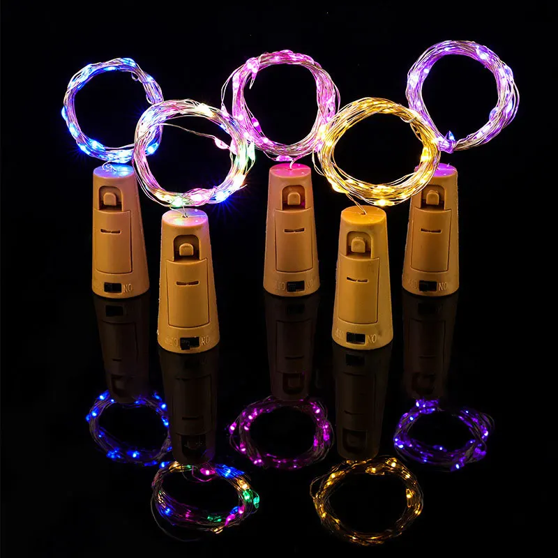 3/5/10/20pcs Bar LED Wine Bottle Cork String Lights Holiday Decoration Garland Christmas Fairy Lights Copper Wire String Lights
3/5/10/20pcs Bar LED Wine Bottle Cork String Lights Holiday Decoration Garland Christmas Fairy Lights Copper Wire String Lights