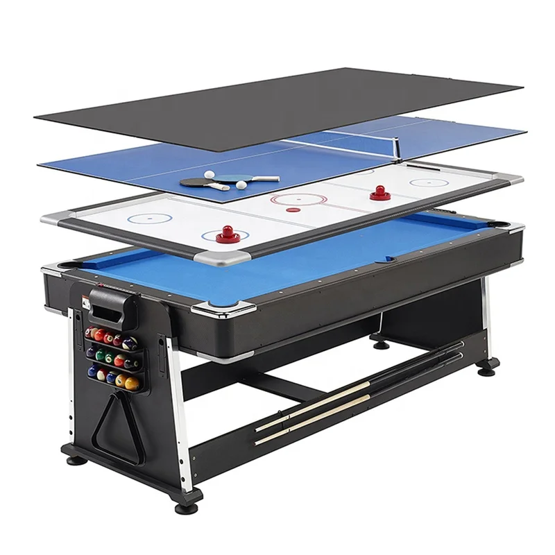 4 in 1 multi game table billiard pool table with pingpong air hockey dining game
4 in 1 multi game table billiard pool table with pingpong air hockey dining game