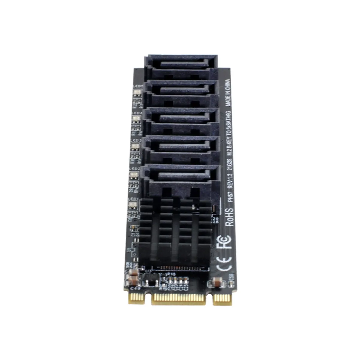CYSM SATA 3,0 6 Гбит/с 5 портов адаптер преобразователь порт JMB575 2280 NGFF ключ B + M к
CYSM SATA 3,0 6 Гбит/с 5 портов адаптер преобразователь порт JMB575 2280 NGFF ключ B + M к
