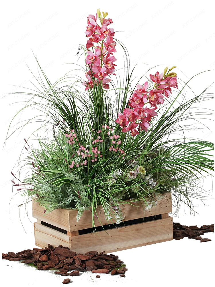 Indoor Soft Decoration Green Plant Landscape Shop Window Outdoor Fake Flower Art Decoration
Indoor Soft Decoration Green Plant Landscape Shop Window Outdoor Fake Flower Art Decoration