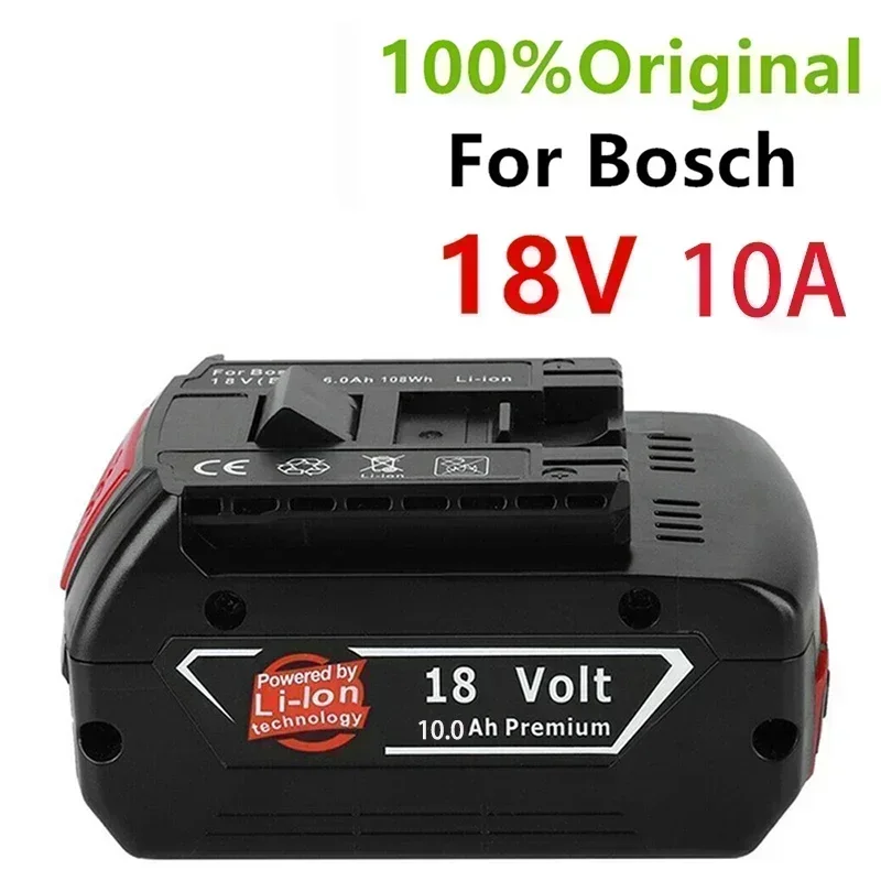 100%Original18V 10ah Rechargeable Lithium Ion Battery for Bosch 18V 6.0A Backup Battery Portable Replacement BAT609
100%Original18V 10ah Rechargeable Lithium Ion Battery for Bosch 18V 6.0A Backup Battery Portable Replacement BAT609