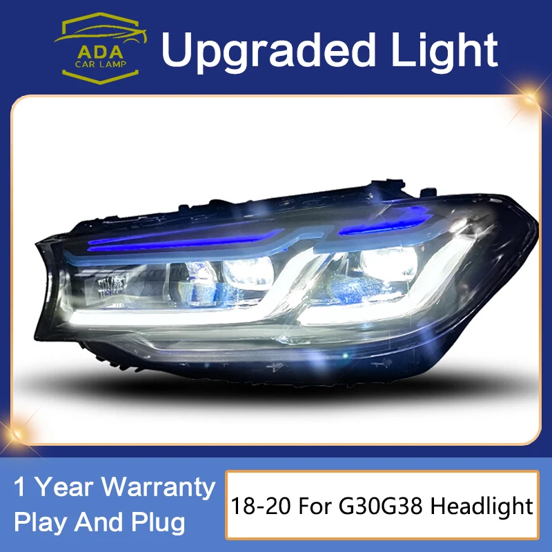 Car Lights for BMW G30 G38 Headlight LED Projector Lens 2018-2020 5 Series 530i 525i Head Lamp Front DRL Signal Full LED
Car Lights for BMW G30 G38 Headlight LED Projector Lens 2018-2020 5 Series 530i 525i Head Lamp Front DRL Signal Full LED