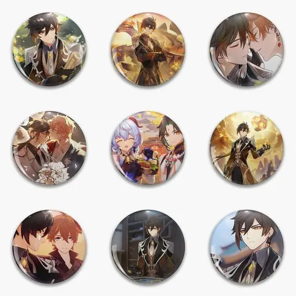 Zhongli Genshin Impact And Soft Button Pin Lover Collar Jewelry Metal Gift Brooch Creative Hat Decor Fashion Clothes Cute
Zhongli Genshin Impact And Soft Button Pin Lover Collar Jewelry Metal Gift Brooch Creative Hat Decor Fashion Clothes Cute