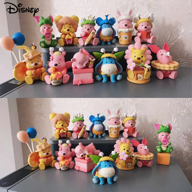 Disney Winnie The Pooh Mini Anime Figure Honey Pot Delicacy Series Cute Room Decor Kawaii Small Doll Gifts For Children
Disney Winnie The Pooh Mini Anime Figure Honey Pot Delicacy Series Cute Room Decor Kawaii Small Doll Gifts For Children