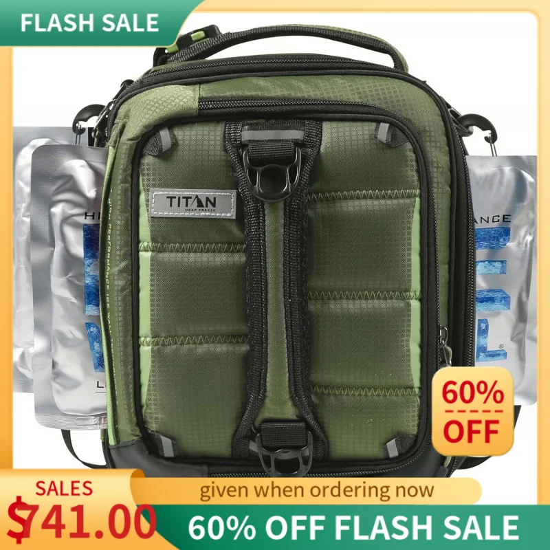Arctic Zone Titan X Fridge Cold Dual Compartment Expandable Insulated Lunch Pack with 3X 250g High Performance Ice Walls,Green
Arctic Zone Titan X Fridge Cold Dual Compartment Expandable Insulated Lunch Pack with 3X 250g High Performance Ice Walls,Green