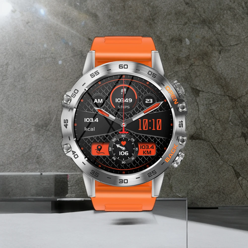 

Смарт-часы Lemado 2023 K52 для мужчин и женщин, умные часы 100, спортивный режим, Bluetooth, звонок, мониторинг здоровья, 400 мАч, 1,39 дюйма