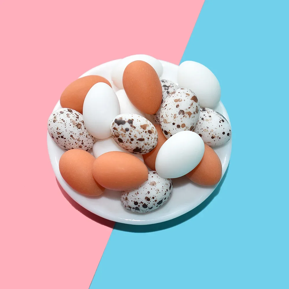 10 Pcs Diy Resin Accessories Three-dimensional Eggs Duck Eggs Quail Eggs Micro Landscape Decoration Accessories Small Ornaments
10 Pcs Diy Resin Accessories Three-dimensional Eggs Duck Eggs Quail Eggs Micro Landscape Decoration Accessories Small Ornaments