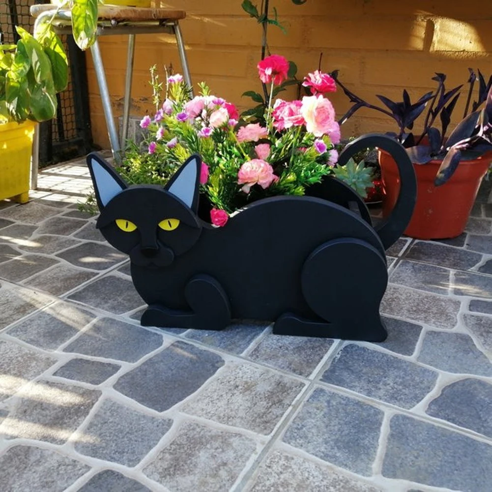 

Durable High Quality Practical Useful Brand New Plant Pots Plant Stands Flower Pot For Potted Plant Siamese Cat