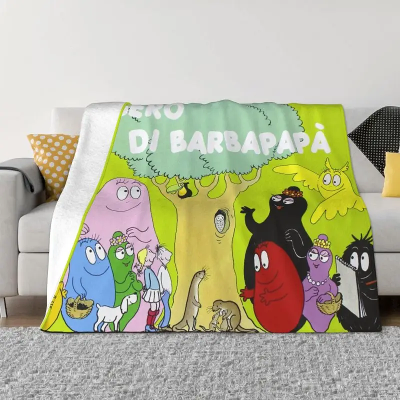 Les Barbapapa Cartoon 3D Print Blankets Comfortable Soft Flannel Summer TV Series Throw Blanket for Sofa Home Bedding
Les Barbapapa Cartoon 3D Print Blankets Comfortable Soft Flannel Summer TV Series Throw Blanket for Sofa Home Bedding