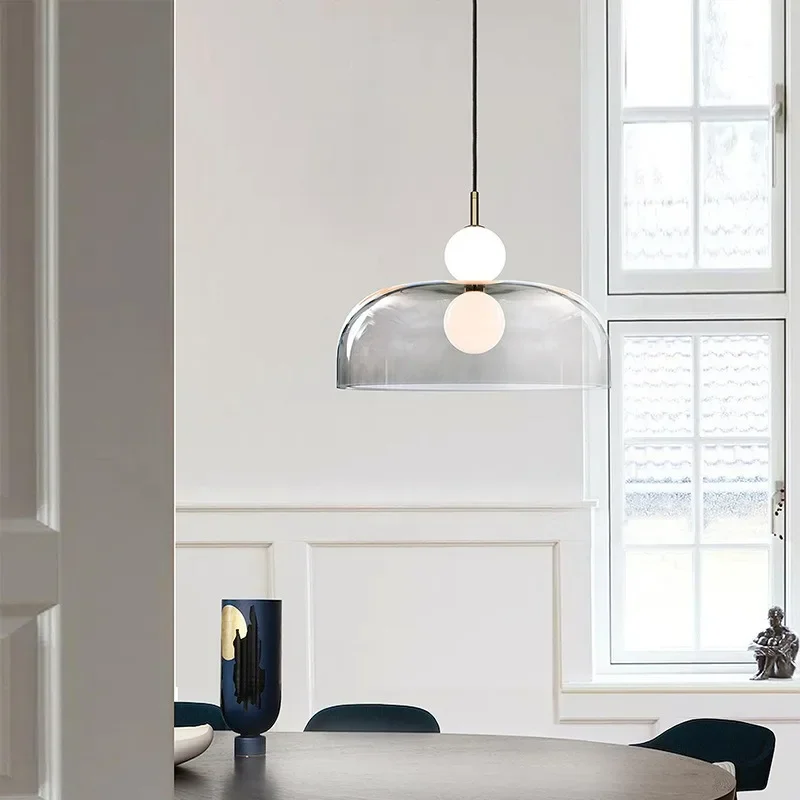 Decorative Modern Glass Chandelier Simple Minimalist Home Decoration Led Pendant Light Creative Bedroom Living Room Hanging Lamp
Decorative Modern Glass Chandelier Simple Minimalist Home Decoration Led Pendant Light Creative Bedroom Living Room Hanging Lamp
