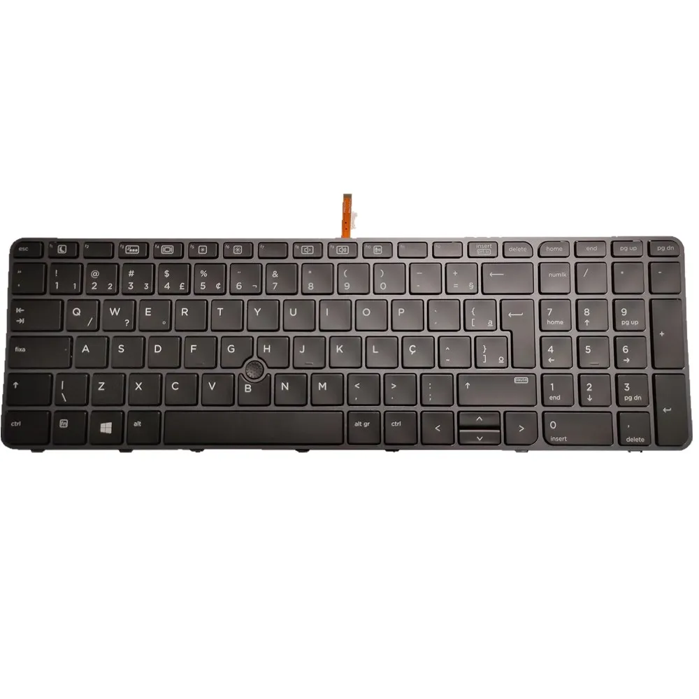 Laptop New For HP Elitebook 755 G3 G4, 850 G3 G4, Zbook 15u G3, 15u G4 BR BZ Keyboard Backlit 822578- 201 Brazil
Laptop New For HP Elitebook 755 G3 G4, 850 G3 G4, Zbook 15u G3, 15u G4 BR BZ Keyboard Backlit 822578- 201 Brazil
