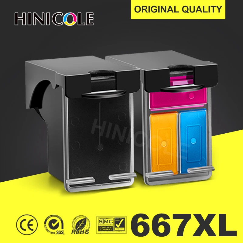 Замена чернильного картриджа hp667 для HP 667 667XL для Deskjet Ink Advantage 1275 2374 2375 2376 2775 2776 Plus 6475 6476 6075
Замена чернильного картриджа hp667 для HP 667 667XL для Deskjet Ink Advantage 1275 2374 2375 2376 2775 2776 Plus 6475 6476 6075